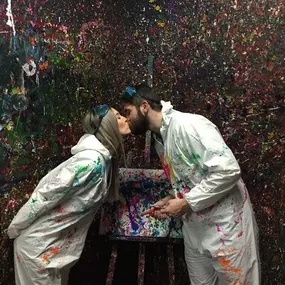 Splatter date at Pinspiration