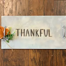 Thanksgiving DIY Thankful Tray