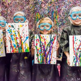 Kids Splatter Painting