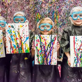 Kids Splatter Painting