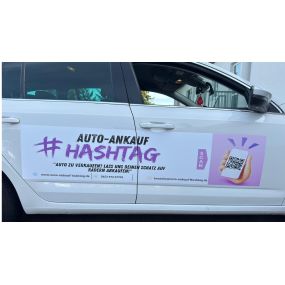 Bild von Auto-Ankauf-Hashtag