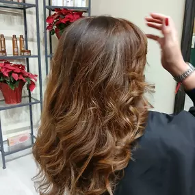 Balayage and color correction