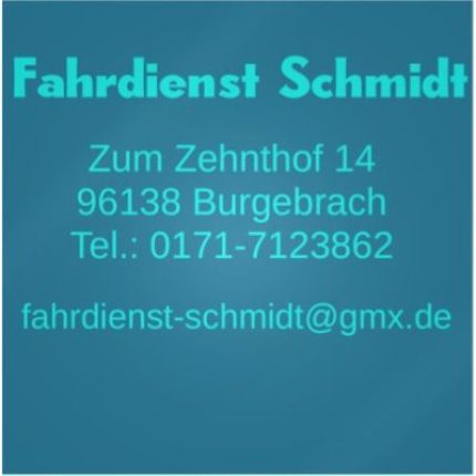 Logo od Fahrdienst Schmidt