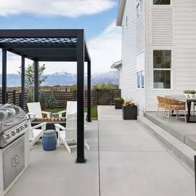 Enjoy the views and entertain on your spacious patio