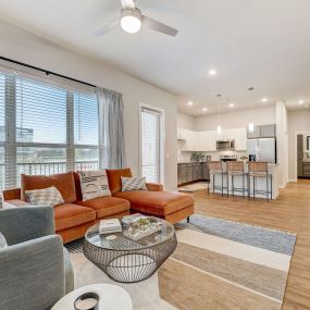 Ascend at Pioneer Hill - Modern Living Room With Open Kitchen