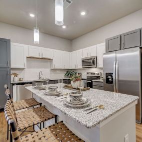 Ascend at Pioneer Hill - Modern Kitchen Interior With Island