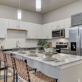 Ascend at Pioneer Hill - Modern Kitchen With Bar-Style Seating