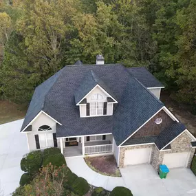 Fully replaced GAF shingle roof