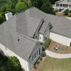 New GAF roof installation