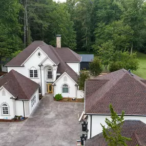 Fully replaced GAF roof shingles