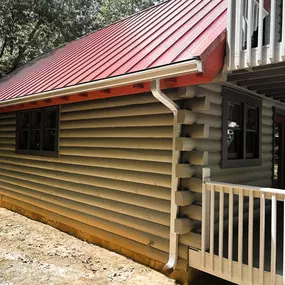 Metal Roof and Gutter Replacement