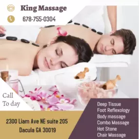 A couple's massage is just like any other massage service, 
but you and your partner receive the massage at the same time, 
on separate tables, and by two different massage therapists. 
The massage is generally offered in a private room on side-by-side massage tables.