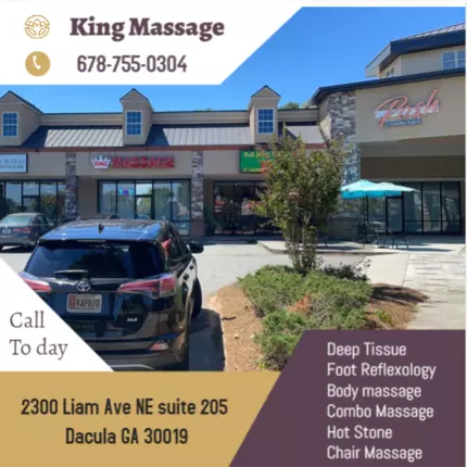 Logo from King Massage