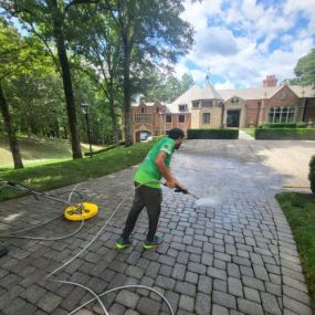 Driveway Pressure Washing