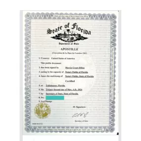 Bild von Beaches Notary and Apostille Service