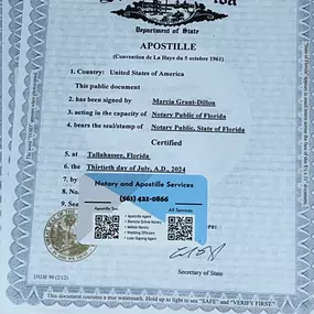 Bild von Beaches Notary and Apostille Service