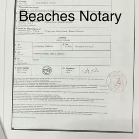 Bild von Beaches Notary and Apostille Service