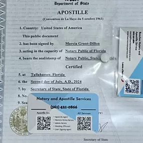 Bild von Beaches Notary and Apostille Service