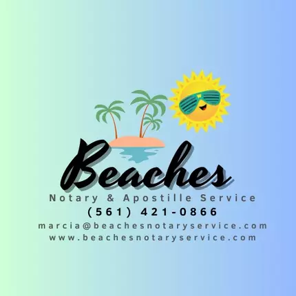 Logo from Beaches Notary and Apostille Service