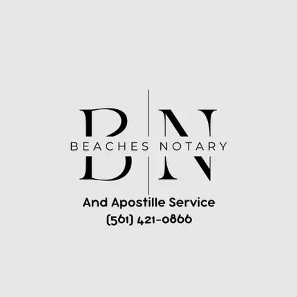 Logo da Beaches Notary and Apostille Service