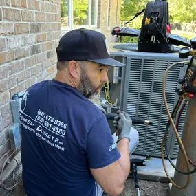 Our certified HVAC technicians can inspect your home's heating and cooling (HVAC)system, diagnose any problems, and repair the issue quickly. We will also consult you on upgrading or replacing your current unit, if that is a route you would like to explore!