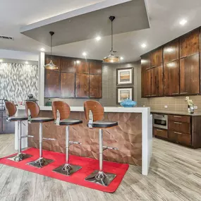 Fully Equipped Kitchen at Legacy Flats