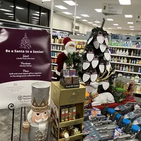 Be a Santa To a Senior -BASTAS giving tree in action at local CVS