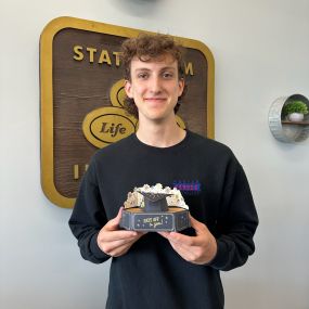 Help us congratulate Jack on graduating high school and being upgraded from Intern to Part Time Team Member! ???? He started his internship in June of 2023 and has become a valuable member of our team. He takes his licensing classes in June before continuing with our team part time when he heads to college in the fall- what a go getter! ????