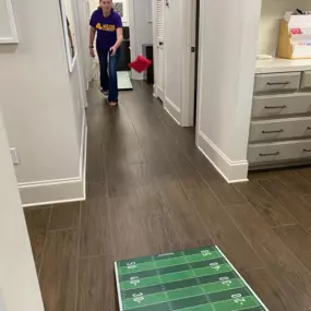 Wearing our purple & gold never gets old! Football season is back, and we are kicking it off with a team tailgate & corn hole fun! ???????? 
#thewilcoxway #nationalteamcolorsday