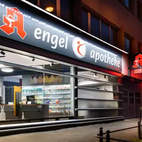 Aussenansicht der Engel Apotheke an der Hase