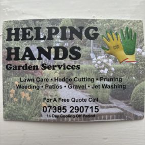 Bild von Helping Hands Gardening Services