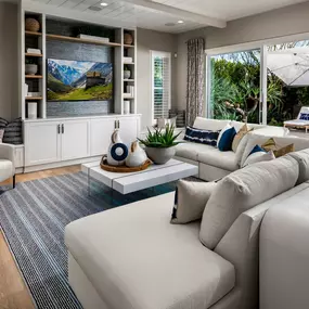 Enjoy indoor/outdoor living spaces