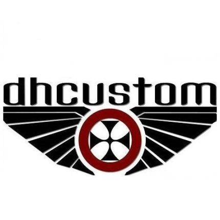 Logo da DHCUSTOM. Fabricación de asientos Custom