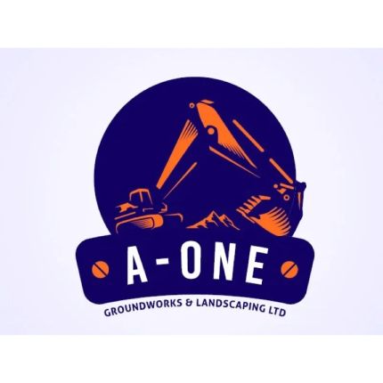 Logotyp från A-One Groundworks & Landscaping Ltd