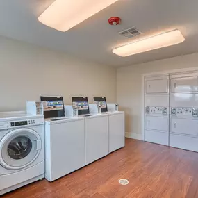 On-site laundry facility