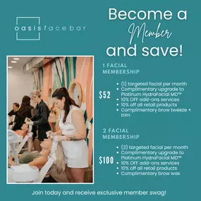 Become A Member And Save!