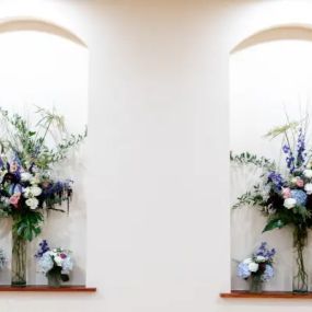 Our talented floral professionals can design breathtaking floral arrangements for your event.