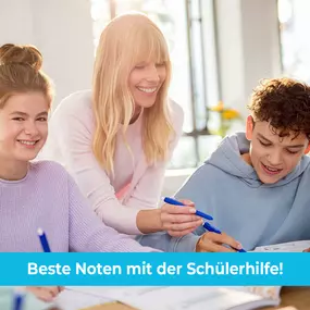 Das Ziel unserer Nachhilfe in der Schülerhilfe Bottrop ist die Notenverbesserung Ihres Kindes. Gemeinsam schaffen wir das!