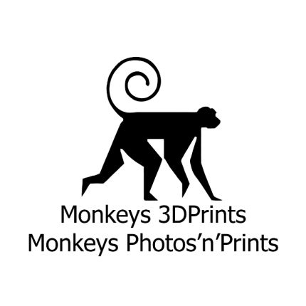 Logotipo de Monkeys 3D Prints - Monkeys Photos'n'Prints