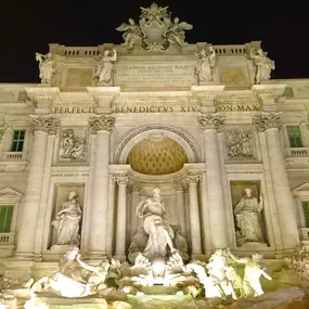 Immerse yourself in the beauty of Rome's Trevi Fountain. ✨  Imagine tossing a coin into its turquoise waters and making a wish! Nimble Travel can curate the perfect Roman holiday for you, complete with historical tours, delicious food, and unforgettable sights like this one. Contact us to start planning your adventure!