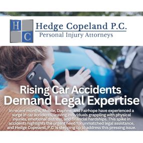 Hedge Copeland, P.C. provides dedicated legal services in personal injury law, helping Alabama victims secure fair compensation for their injuries.