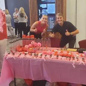 We had so much fun at the Breast Cancer Awareness Event!