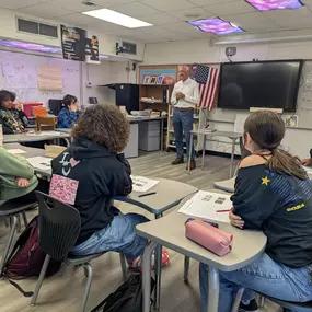 Taught a Driver's Ed class today at St. Augustine High School. We went over distracted driving, impaired driving and things we can all do to stay safe! It's always a great time helping the next generation of safe, confident drivers hit the road!