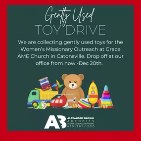 ???? Embrace the spirit of giving this holiday season! We're hosting a Used Toy Drive to spread joy to those in need. Let's make Christmas extra special for every child. Donate your gently loved toys to any of our 3 locations and let's create smiles together! ????????