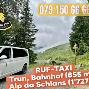 RUF-TAXI Alp da Schlans