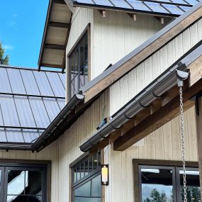 Seamless Continuous Gutters help protect your home and yard from unwanted water damage.