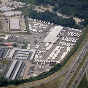 An aerial image of our Mount Clemens, MI location.