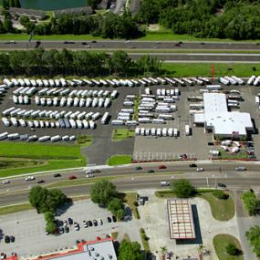 An aerial image of our Orange Park, FL location.