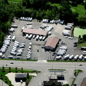 An aerial image of our former White Lake location.