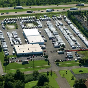 An aerial image of our Brownstown location.